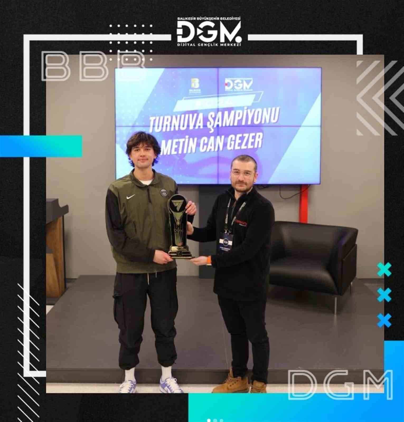 E-sporun kalbi Balıkesir Dijital Gen&ccedil;lik Merkezi (DGM) attı
