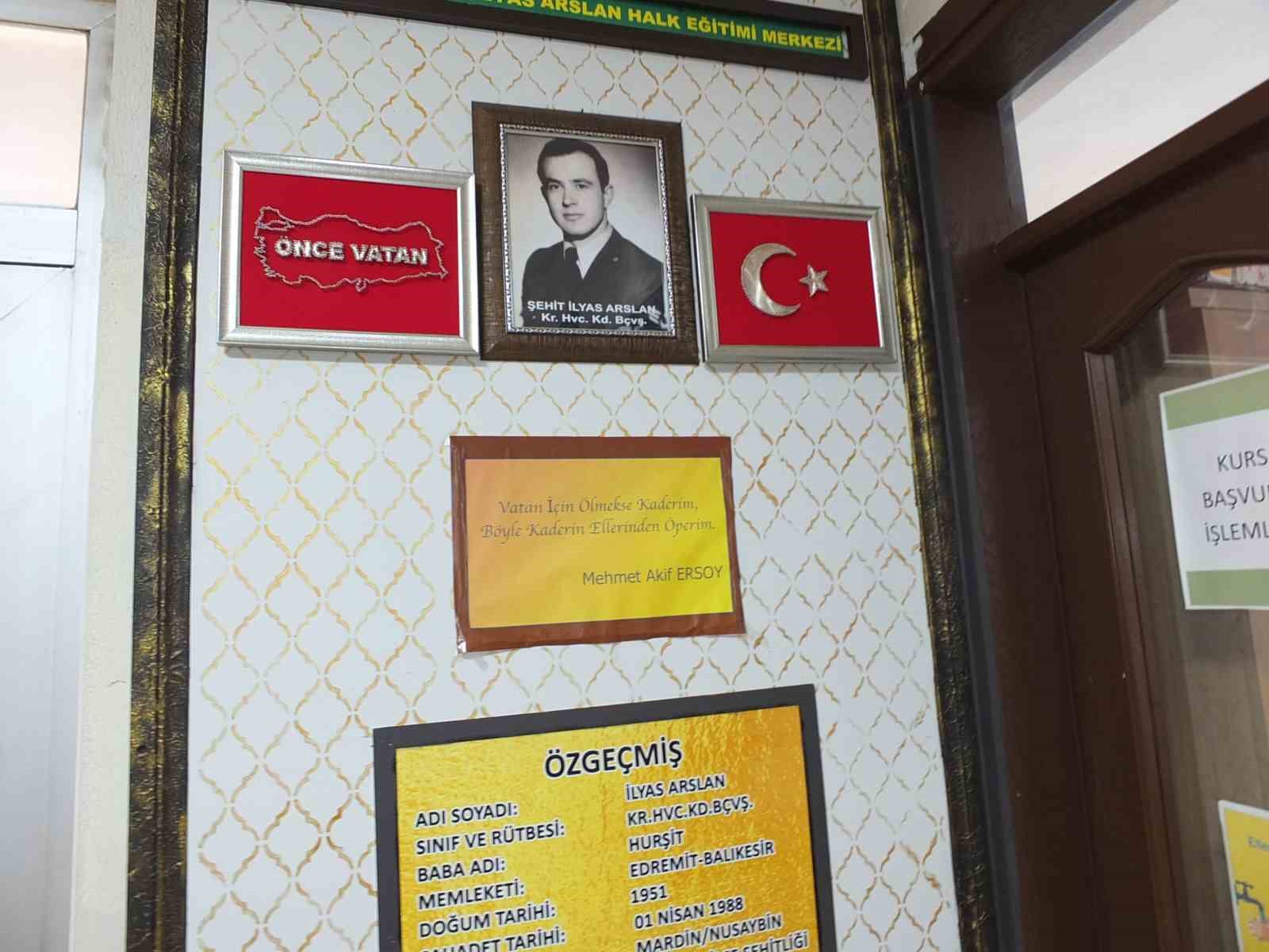 Burhaniye&rsquo;de şehide vefa
