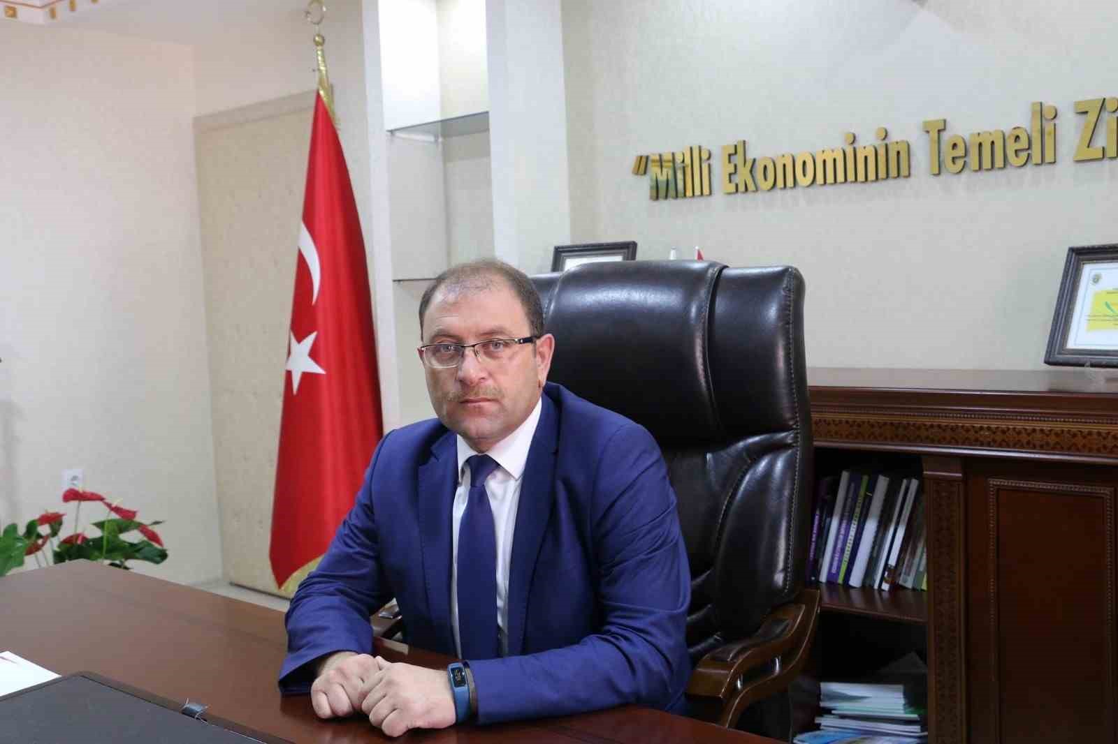 İl Tarım ve Orman Müdürü Şahin’den üreticilere uyarı: “73 bin 143 TL cezası var”