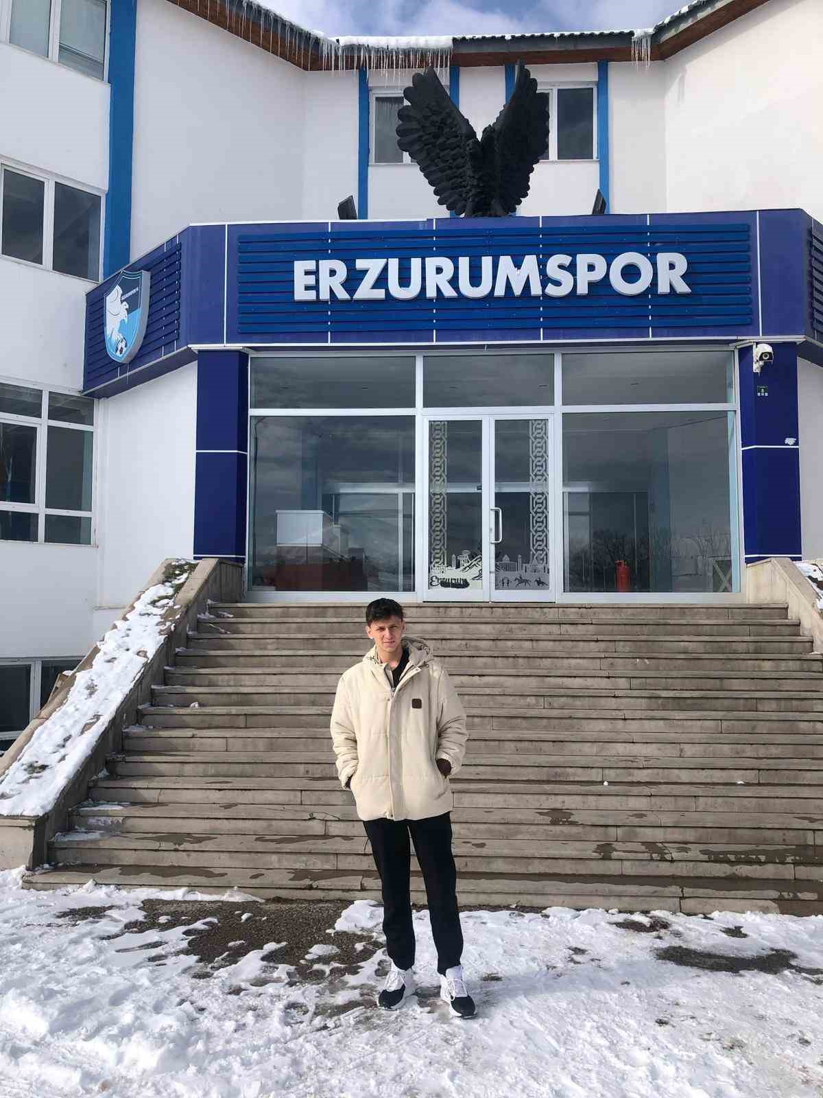 Zonguldaklı genç yetenek Erzurumspor’a transfer oldu