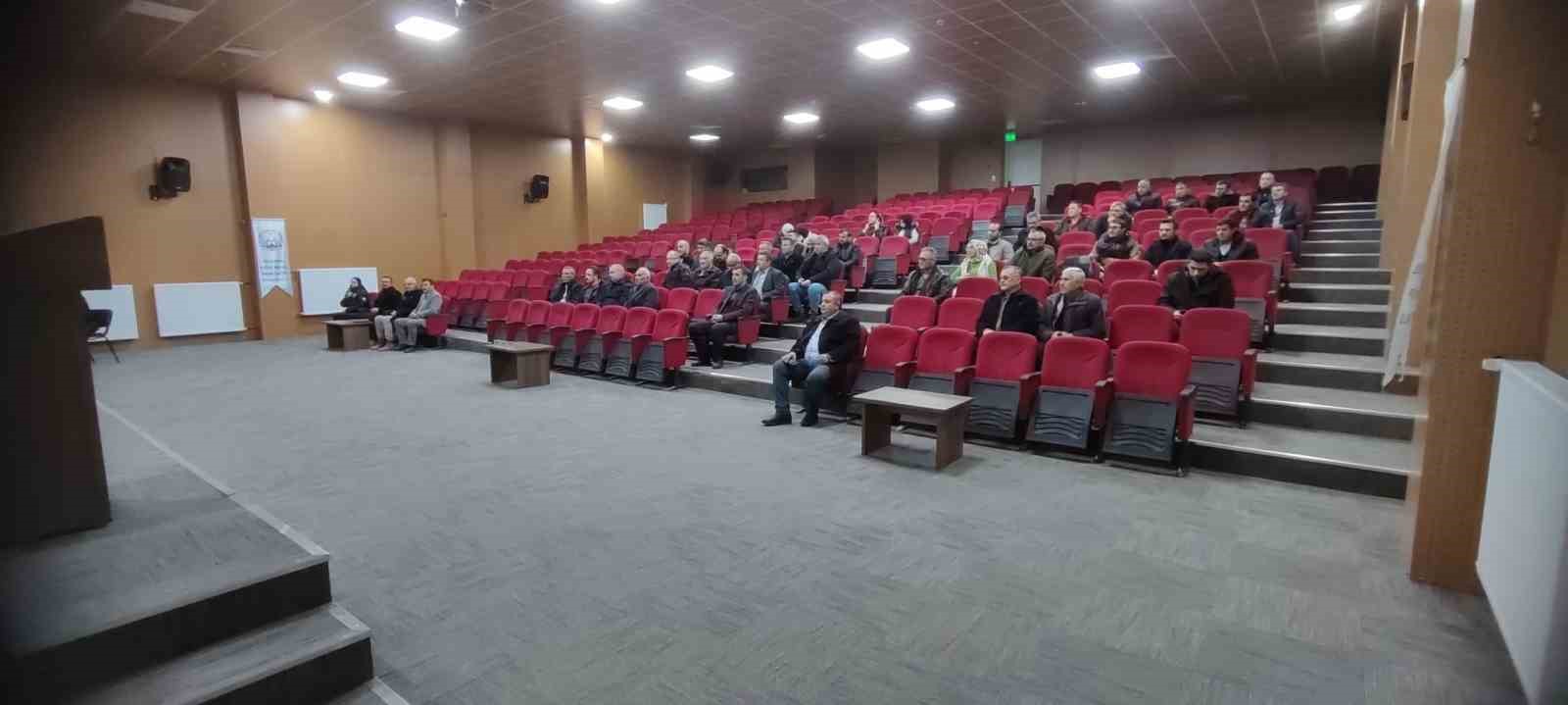 Hisarcık&rsquo;ta &ldquo;Eğitim ve G&uuml;venlik&rdquo; projesi toplantısı
