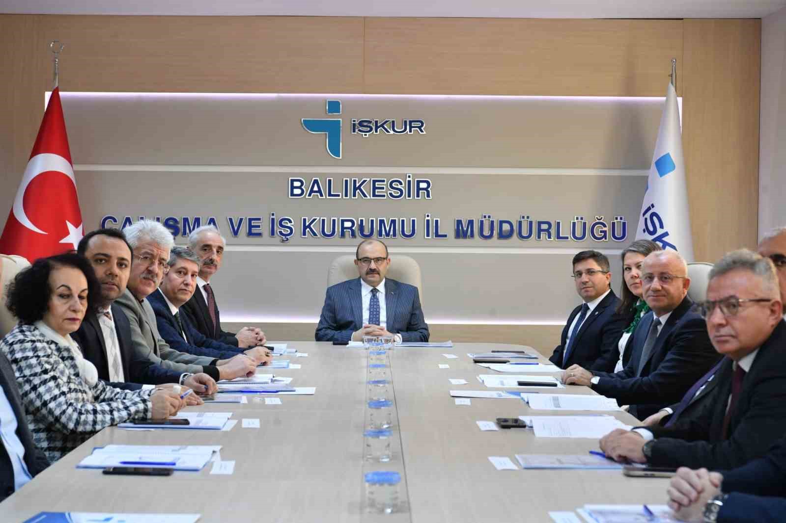 Balıkesir’in "istihdam geleceği" konuşuldu