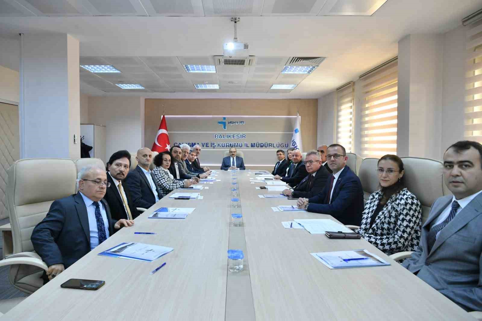 Balıkesir’in "istihdam geleceği" konuşuldu
