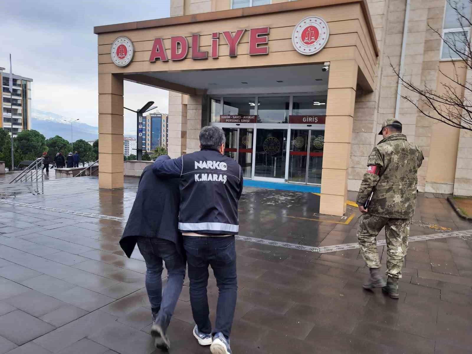 Kahramanmaraş’ta 3 kişi uyuşturucu ticaretinden tutuklandı