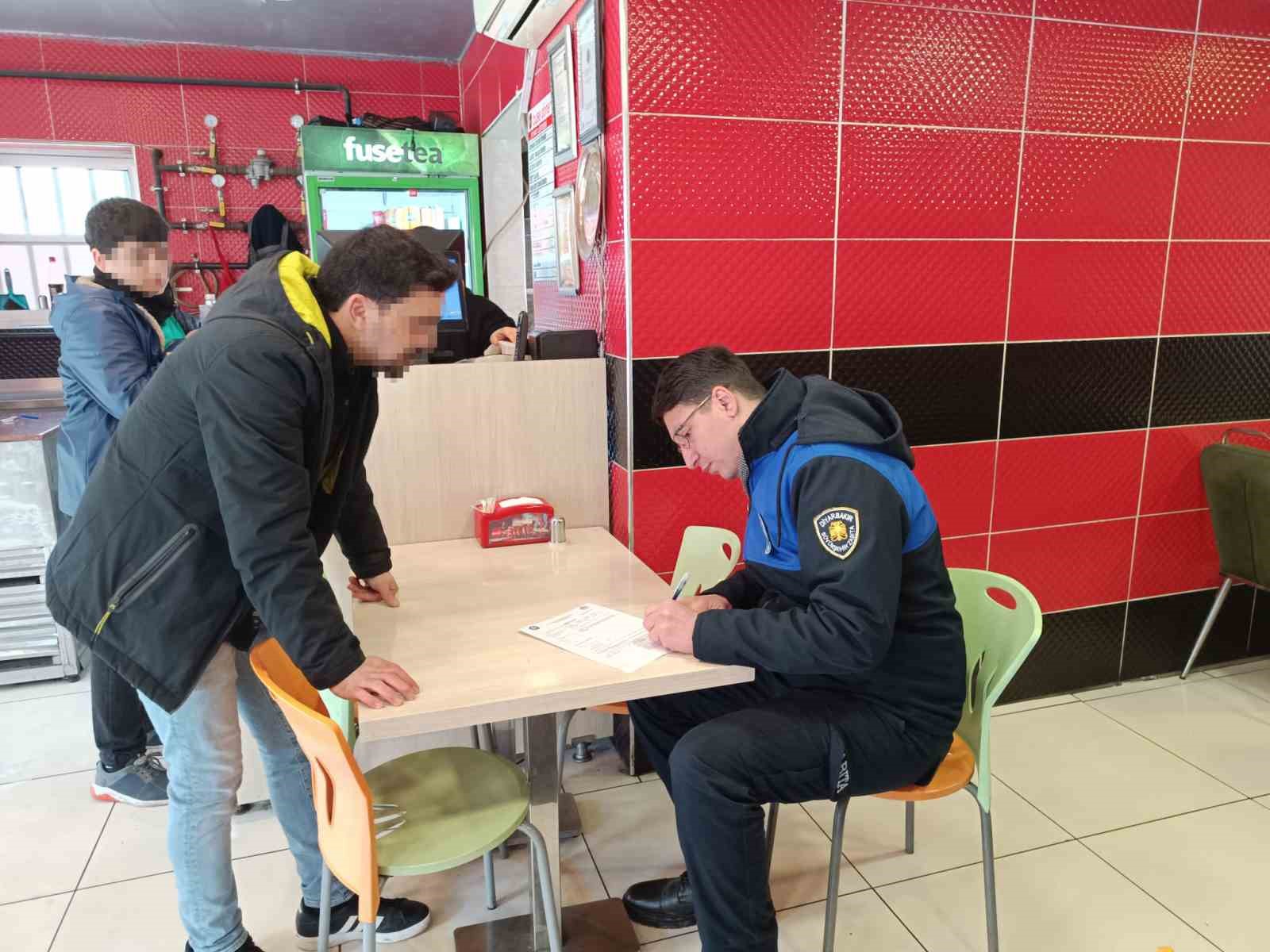 Diyarbakır’da zabıta ekipleri 5 iş yerine cezai işlem uyguladı
