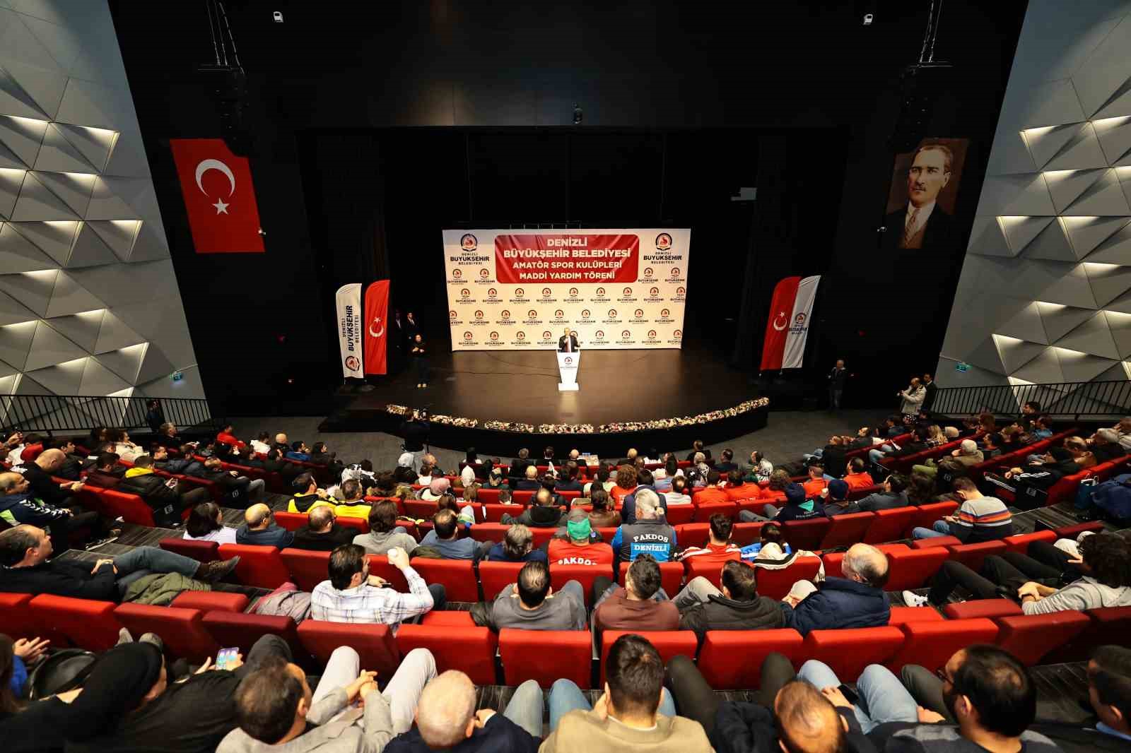 B&uuml;y&uuml;kşehir 253 amat&ouml;r spor kul&uuml;b&uuml;ne 7,2 liralık destek sağladı
