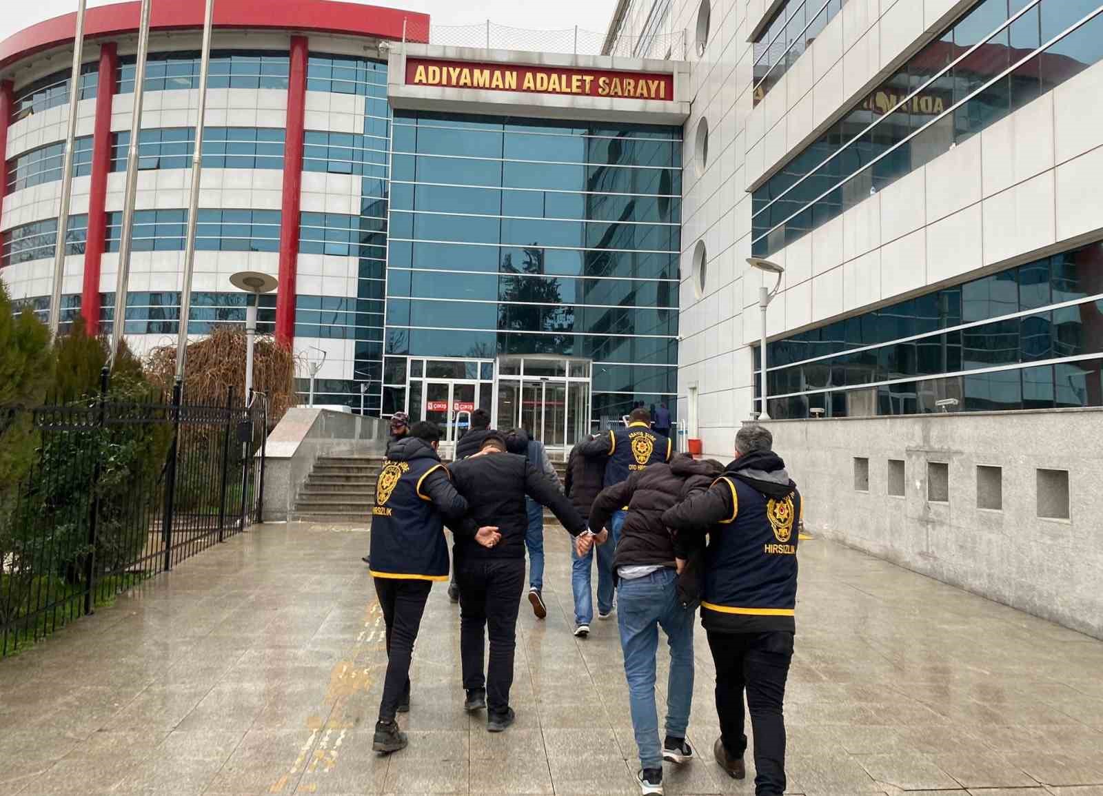 Hırsızlık suçlarından 16 şahıs tutuklandı
