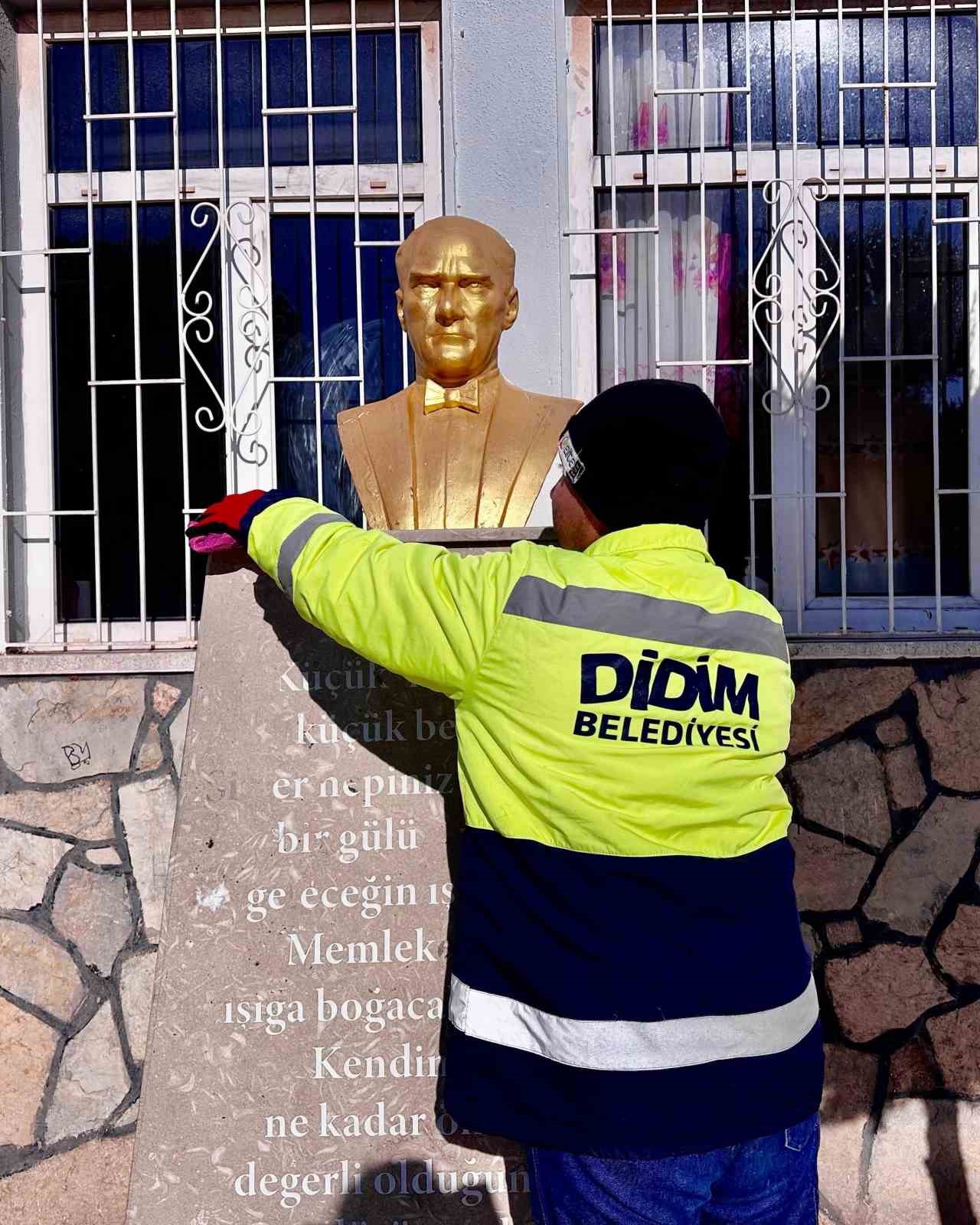 Didim Belediyesi okullarda temizlik çalışmalarını sürdürüyor
