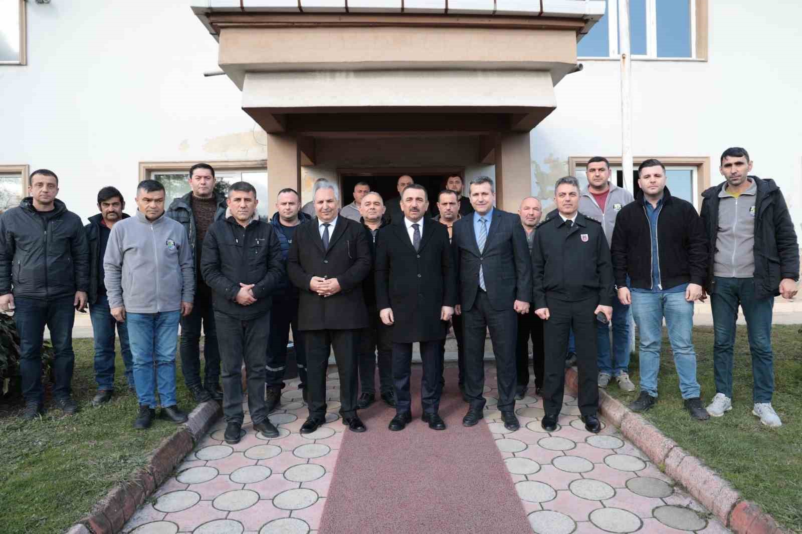 Vali Hacıbektaşoğlu, Kdz. Ereğli’de incelemelerde bulundu