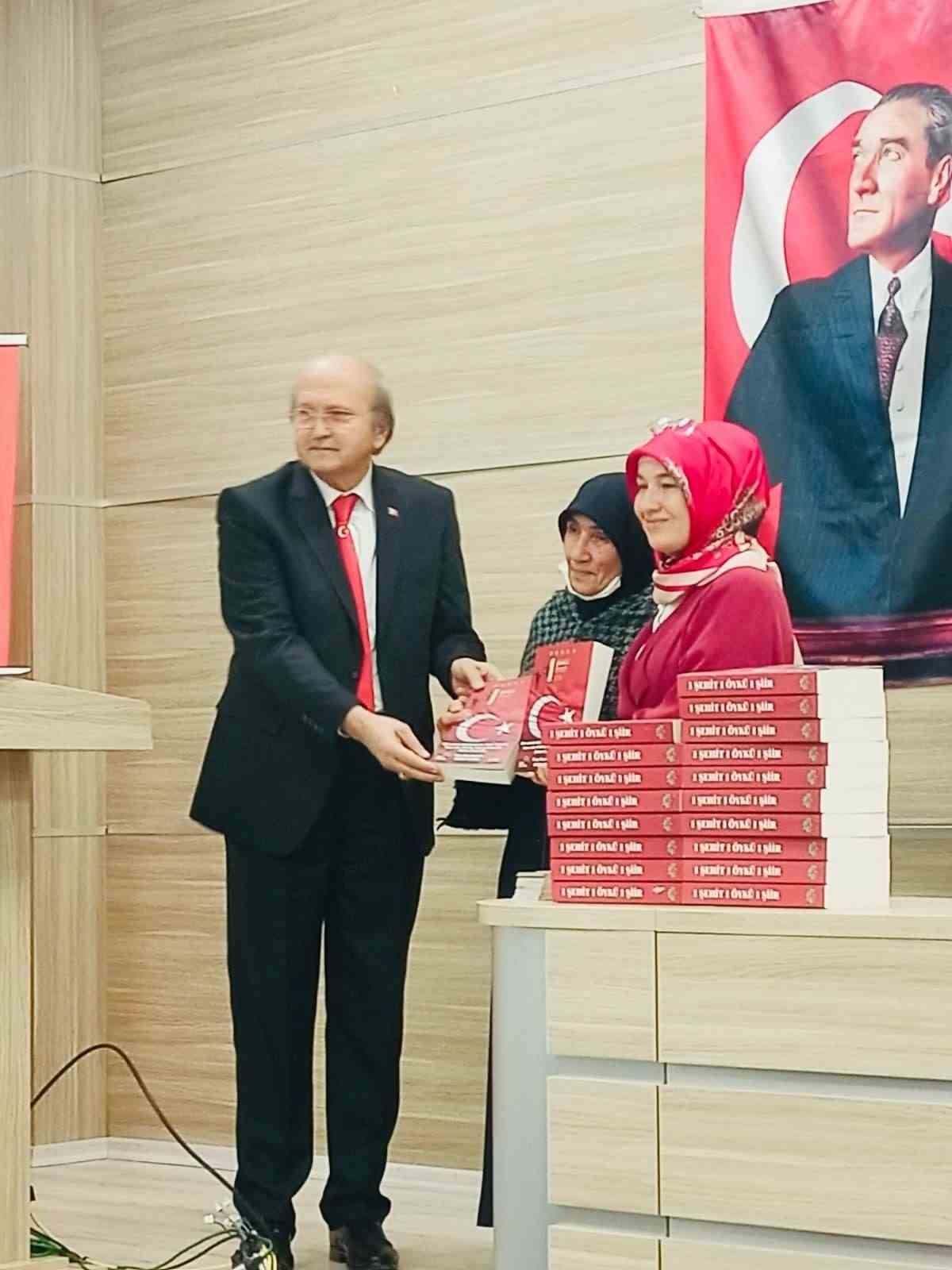 64 şehidin &ouml;yk&uuml;s&uuml; bu kitapta toplandı
