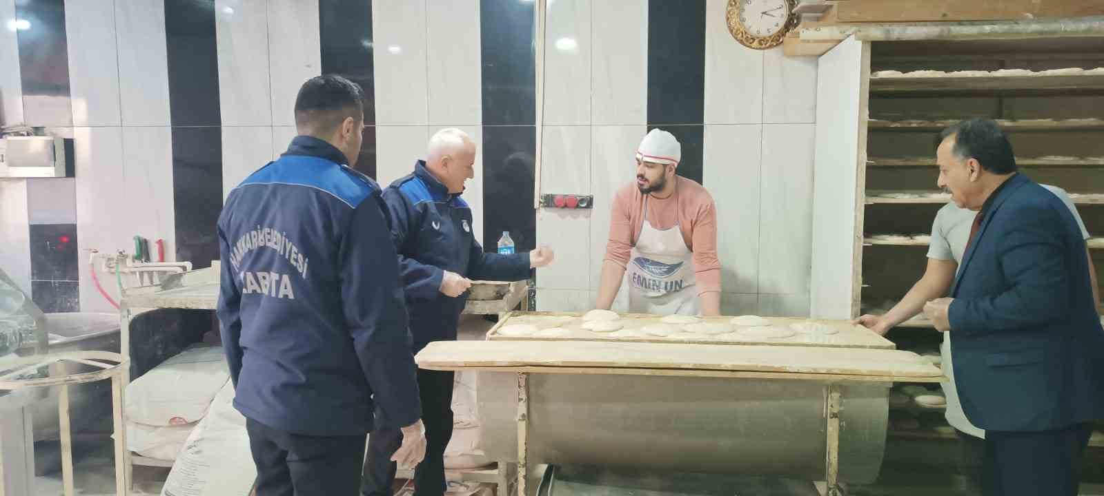 Hakkari’deki fırınlarda tırnak kontrolü yapıldı
