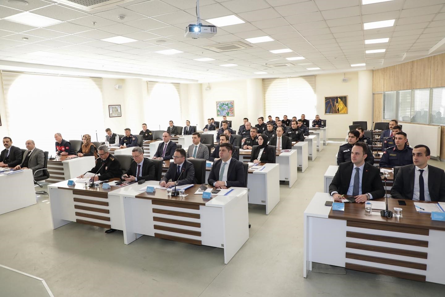 K&uuml;tahya&rsquo;da Se&ccedil;im G&uuml;venliği Toplantısı
