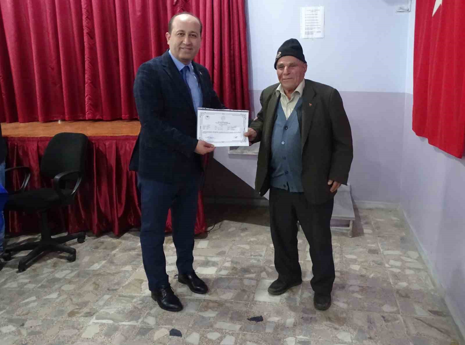 Sertifikalı &ccedil;oban oldular

