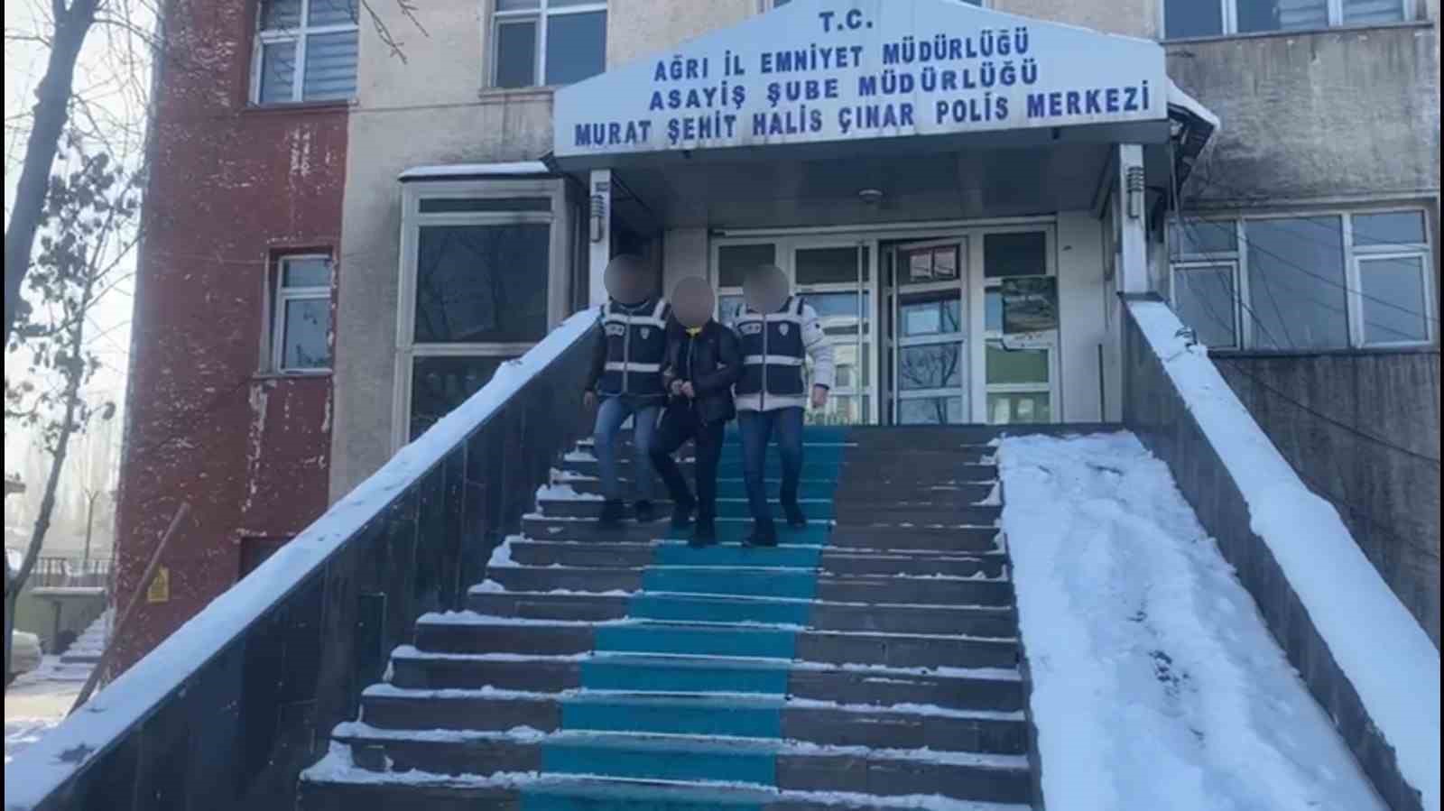 Ağrı’da 24 yıl cezası olan şahıs yakalandı