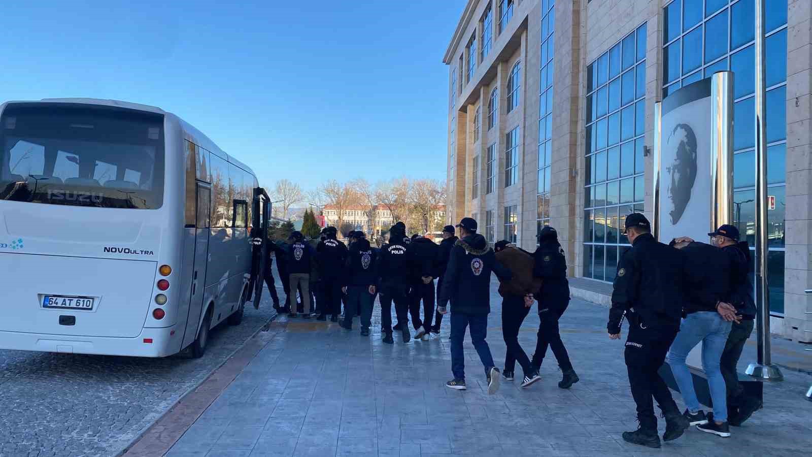 Uşak’ta Sibergöz-21 operasyonunda 10 kişi tutuklandı