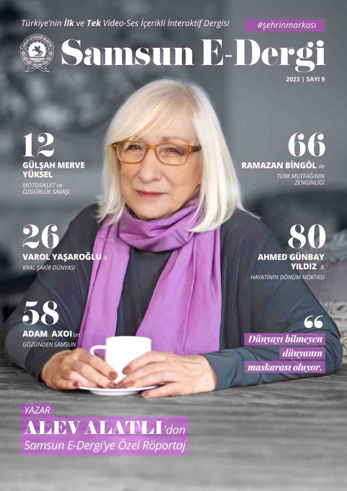 Yazar Alev Alatlı’nın son röportajı: "Yaşamak için yazmak zorundaydım"