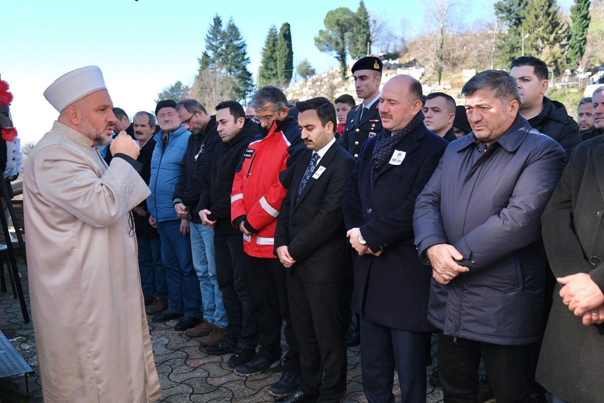 Kıbrıs Gazisi, Giresun’da son yolculuğuna uğurlandı