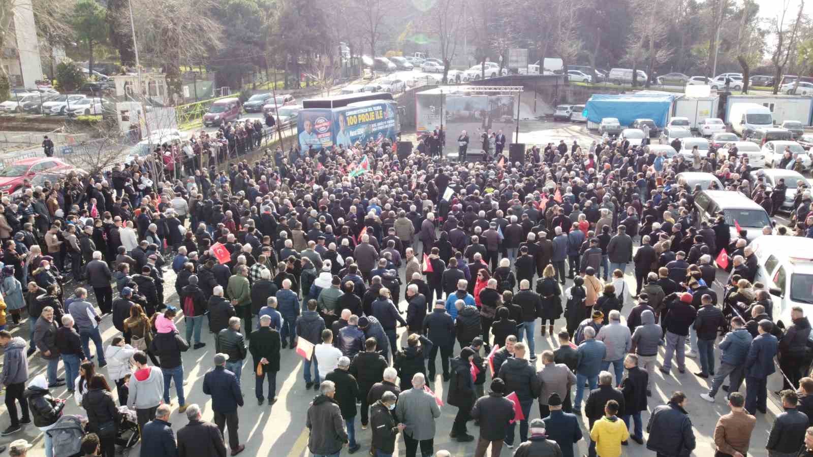 Murat Sesli, mega projelerle ile halkın karşısına &ccedil;ıktı
