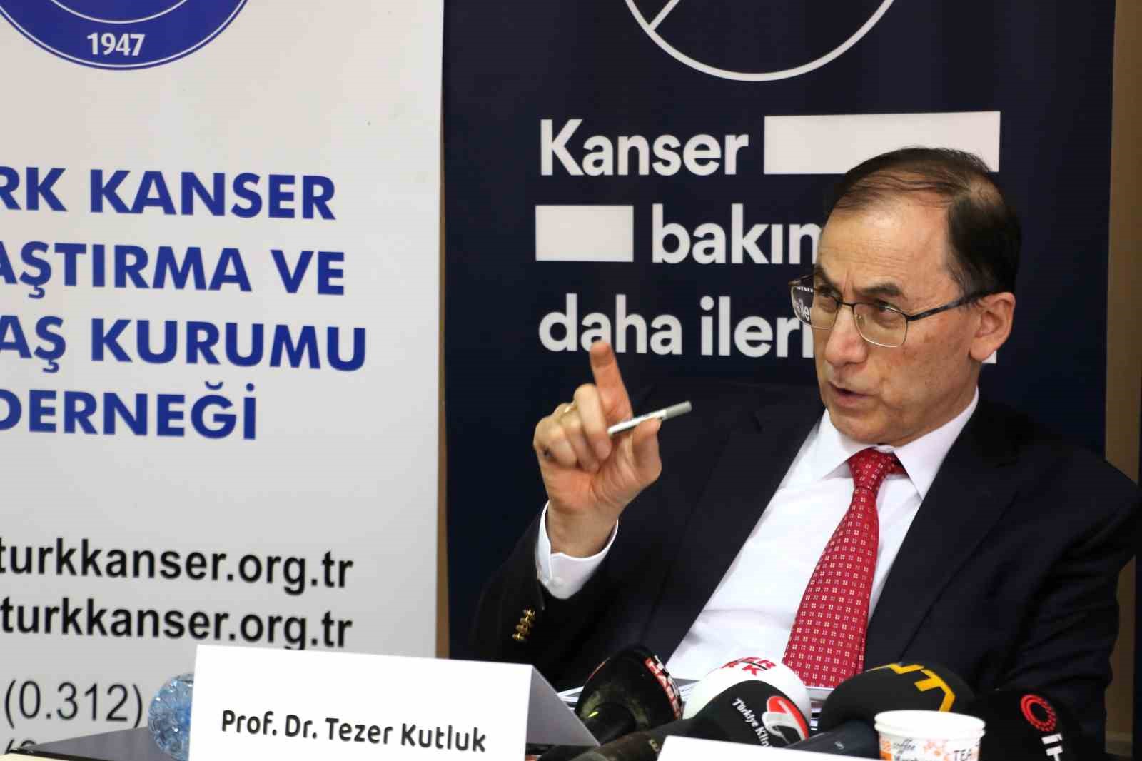 Prof. Dr. Tezer Kutluk: “Kanser sadece tıbbi değil, ekonomik olarak da bir hastalık”
