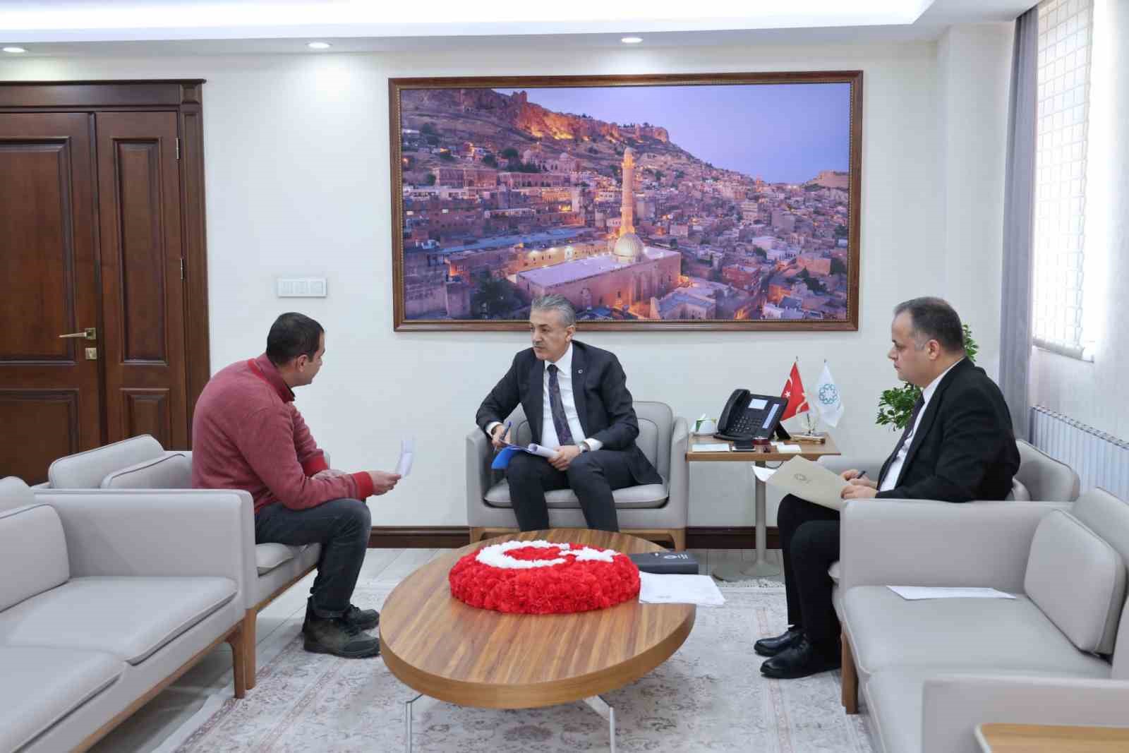 Mardin Valisi Akkoyun, açık kapıyı açık makama dönüştürdü