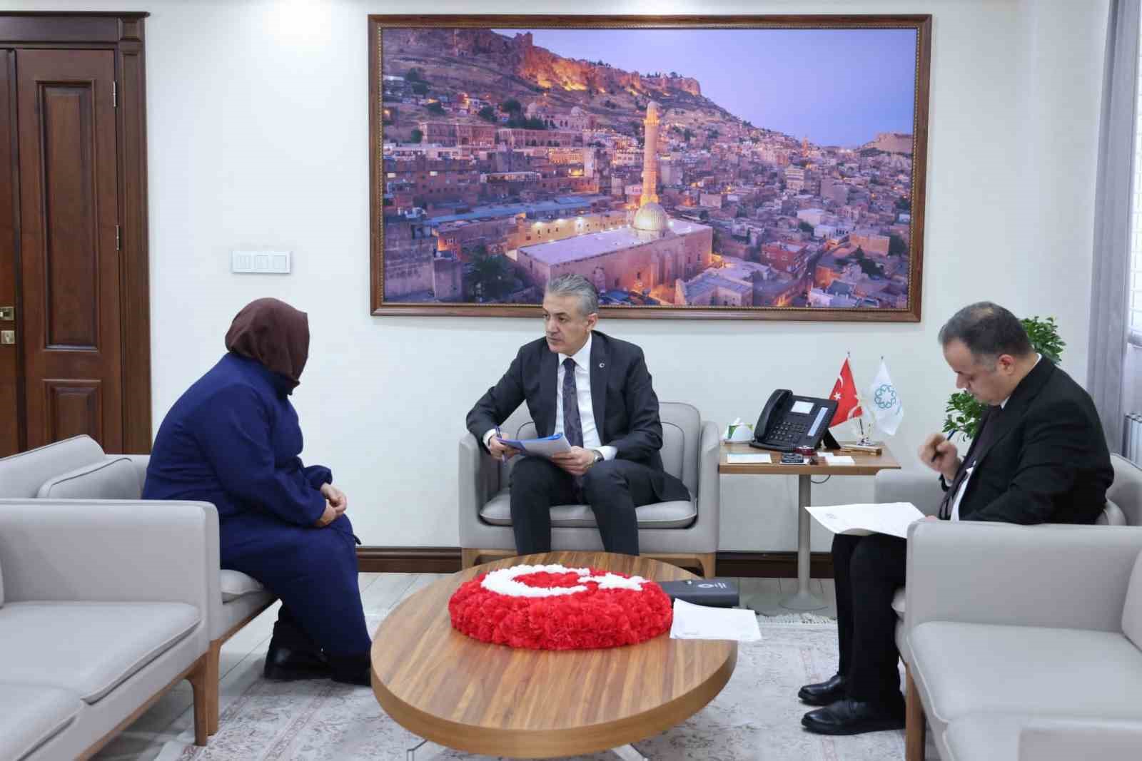 Mardin Valisi Akkoyun, açık kapıyı açık makama dönüştürdü
