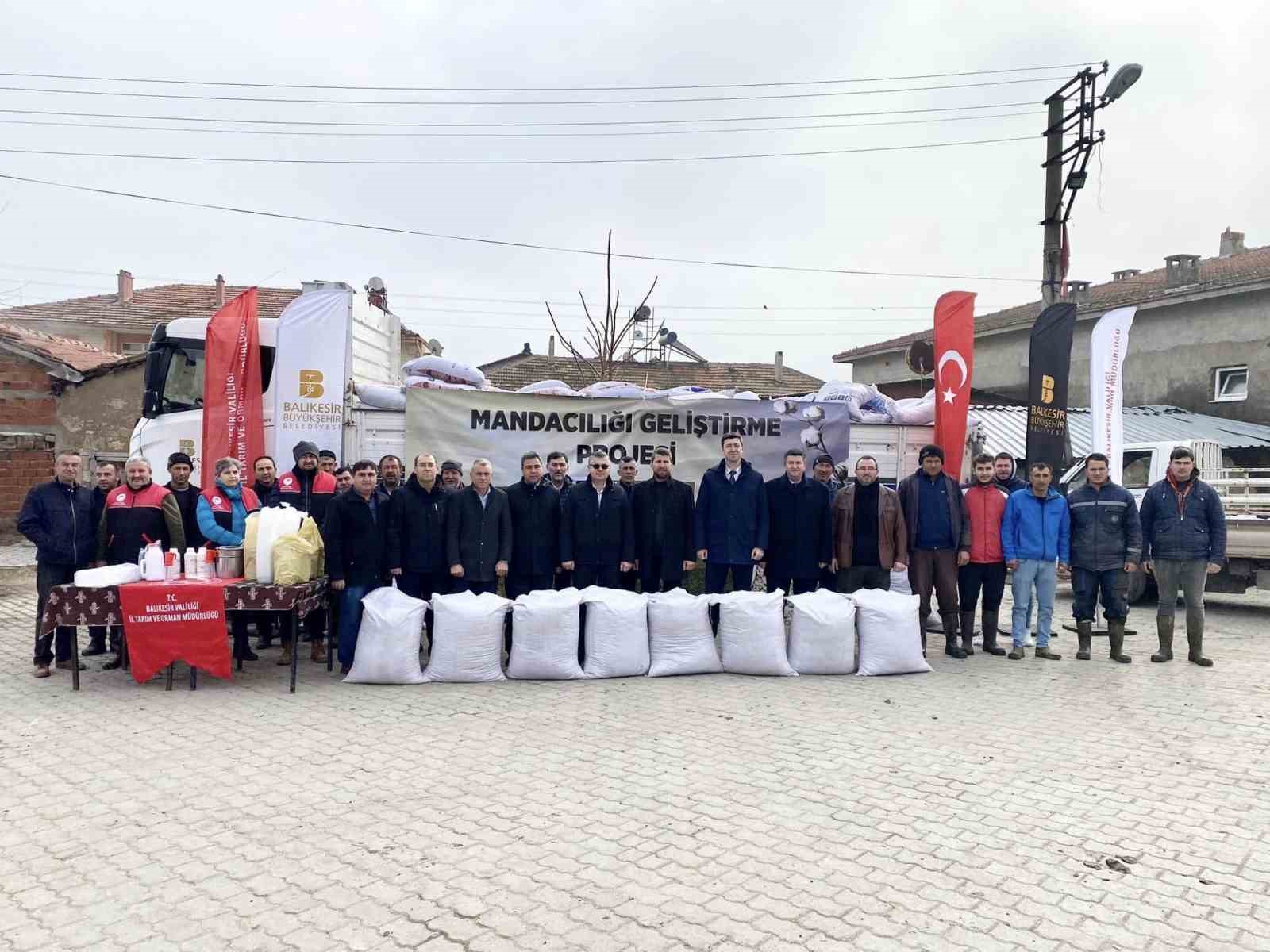 Balıkesir’de 162 manda üreticisine destek