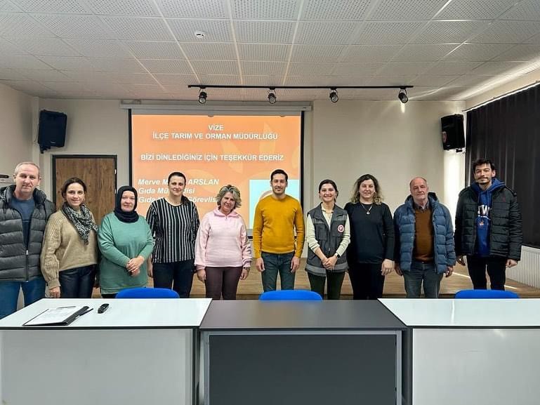 Kırklareli’nde kantin ve yemekhane çalışanlarına eğitim