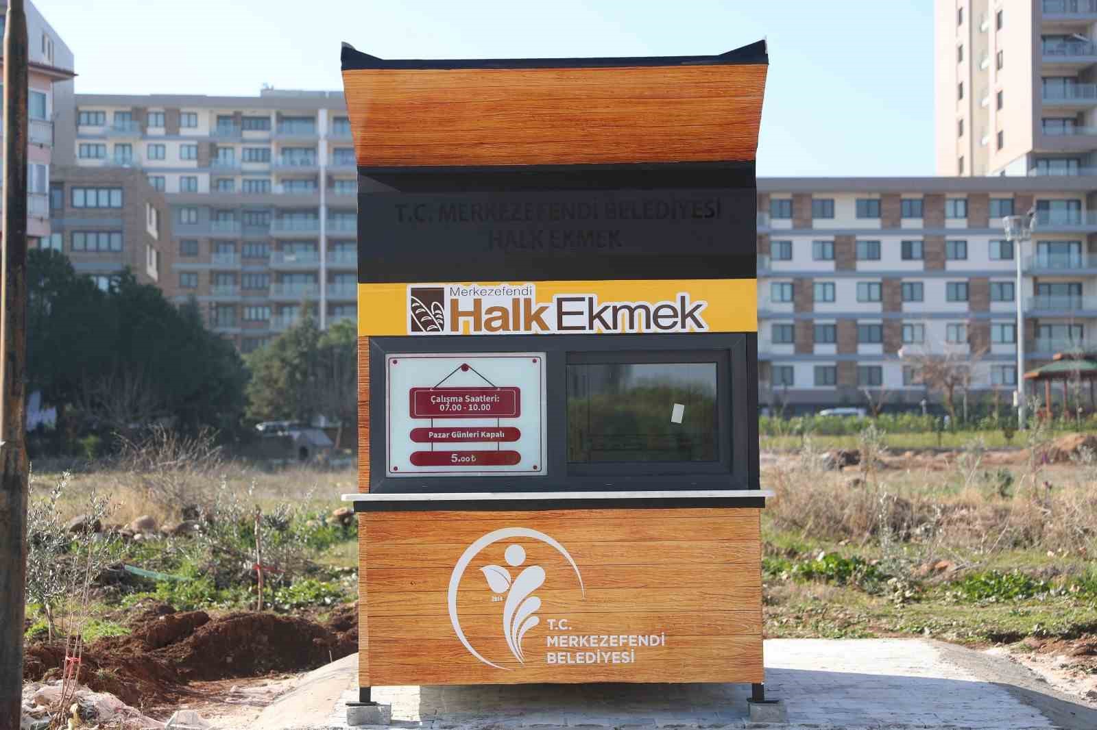 Merkezefendi Halk Ekmek’in 22. büfesi hizmette açıldı