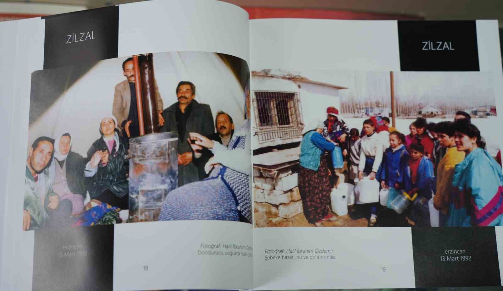 Depremlerin objektiflere yansıyan acı y&uuml;z&uuml; &lsquo;Zilzal&rsquo; kitabında yayımlandı
