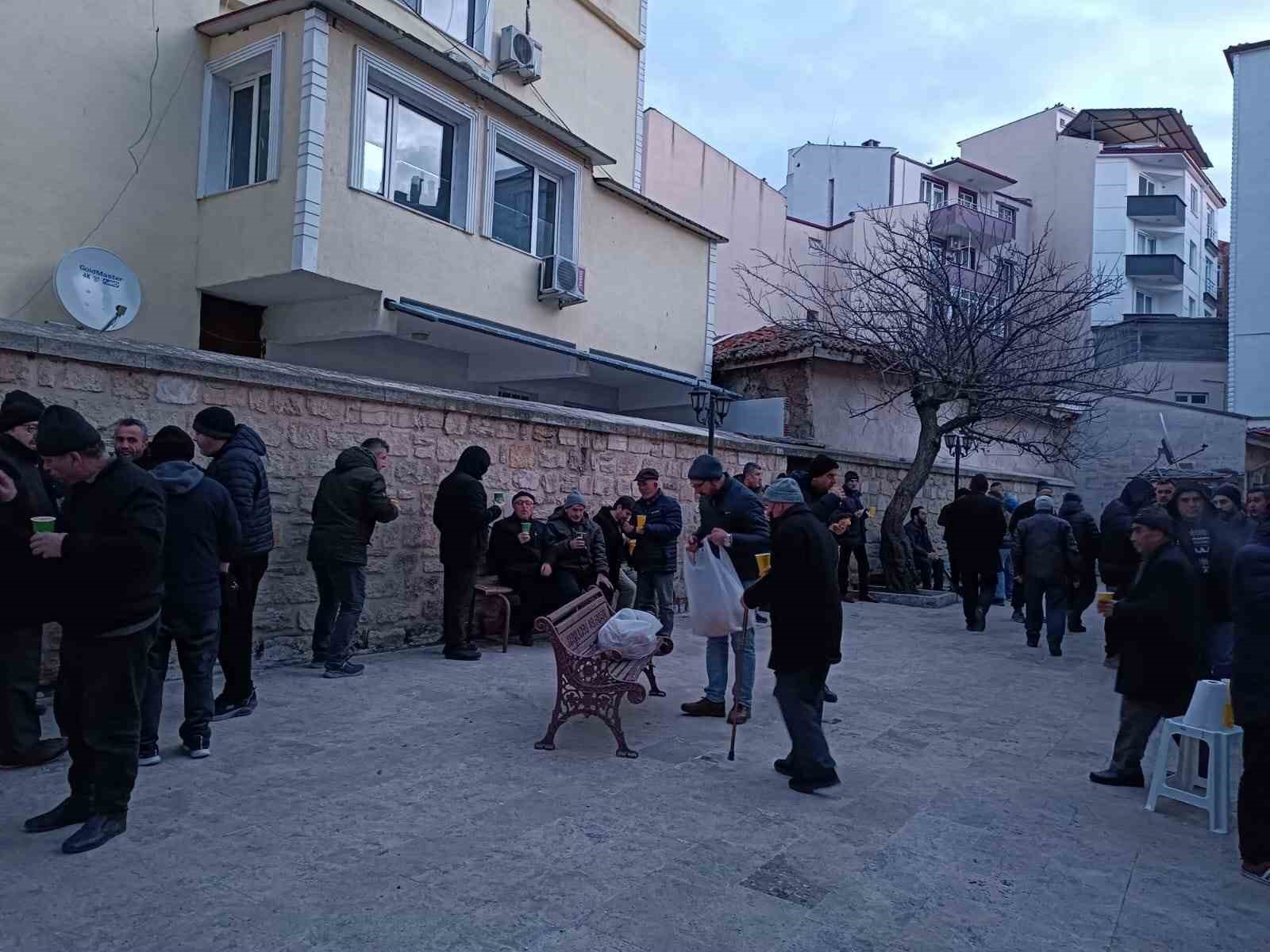Kırklareli’nde vatandaşlar sabah namazında buluştu