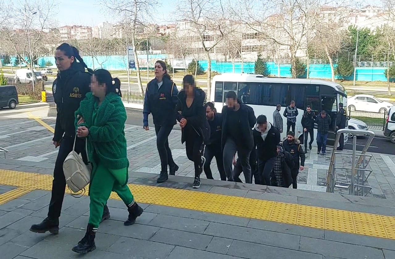 Tekirdağ merkezli 7 ildeki "KAFES-36" operasyonunda 18 kişi adliyede