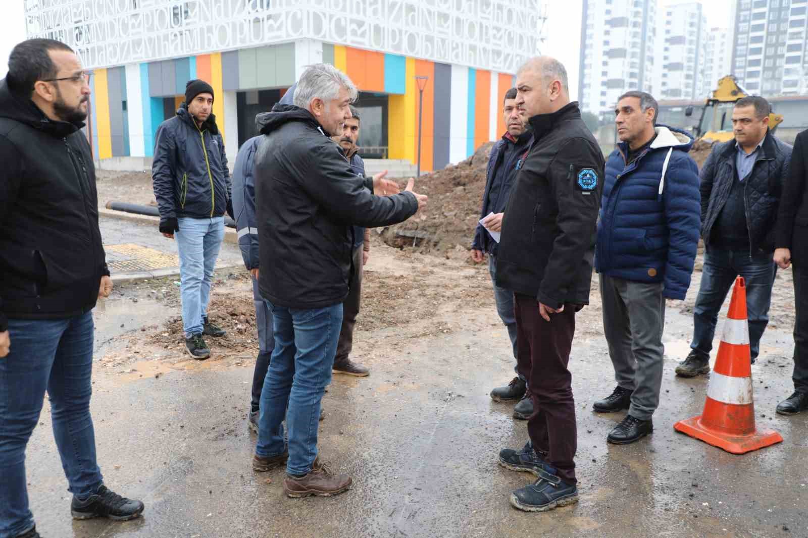 Kayapınar’daki okuma salonlarının altyapı çalışmaları tamamlandı

