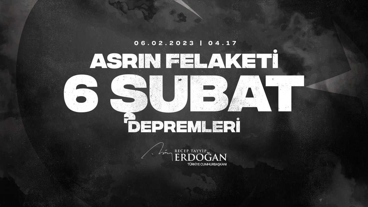 Cumhurbaşkanı Erdoğan ve bakanlardan depremin yıl dönümü nedeniyle paylaşım