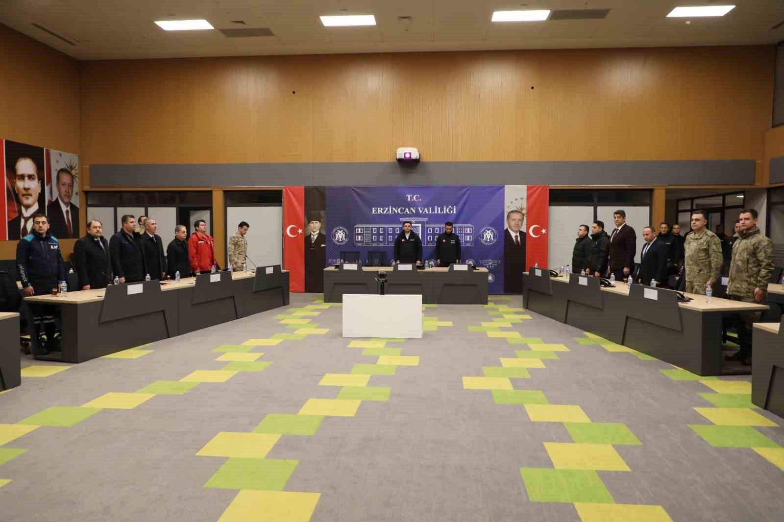 Erzincan&rsquo;da 6 Şubat depremi anma programı d&uuml;zenlendi
