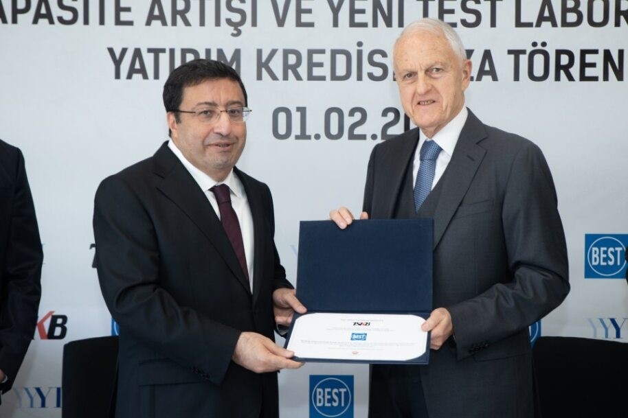 Türkiye Sınai Bankasından, BEST A.Ş.’ye 25 Milyon Euro kredi