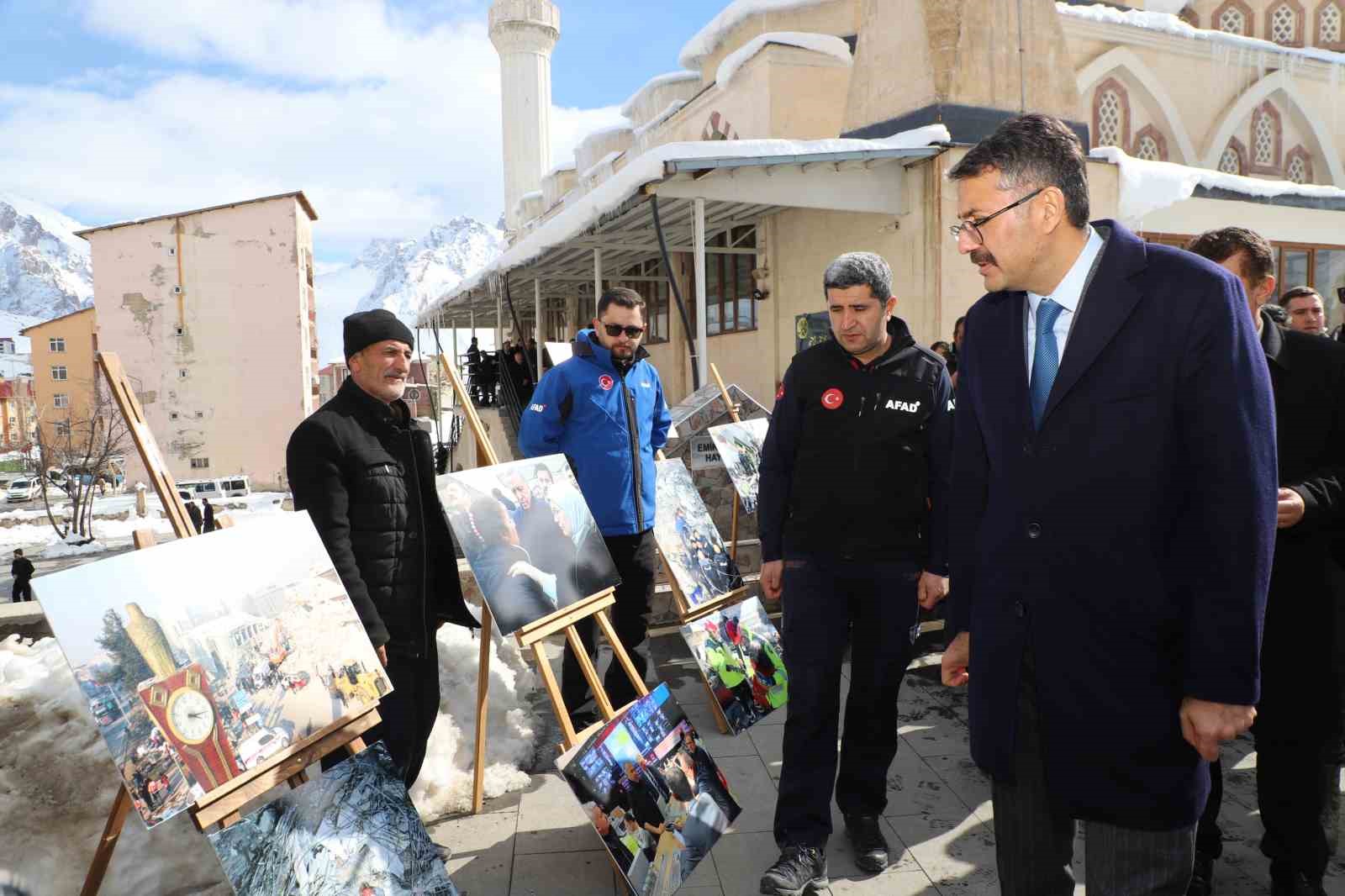 Hakkari’de 6 Şubat depremi anma programı düzenlendi