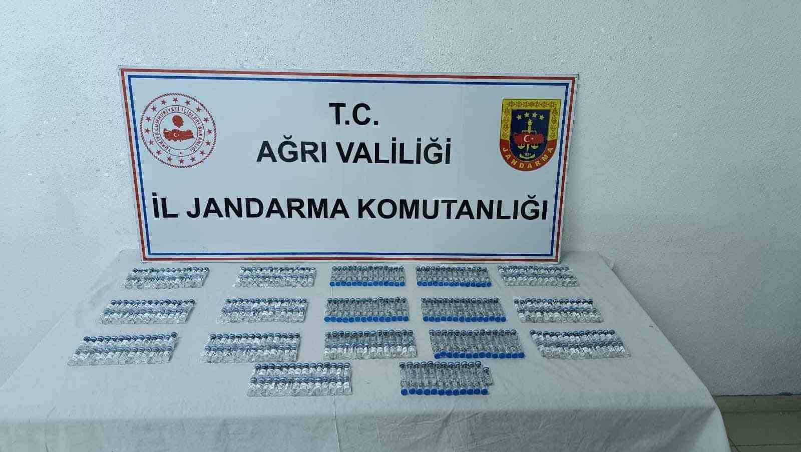 Ağrı’da 1 milyon 681 bin lira değerinde botoks ele geçirildi