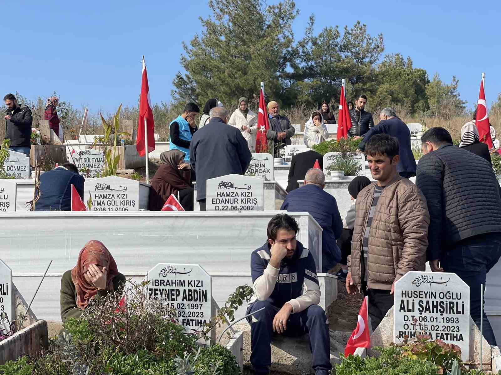 Depremde yakınlarını kaybedenler için 6 Şubat’ta hayat durdu
