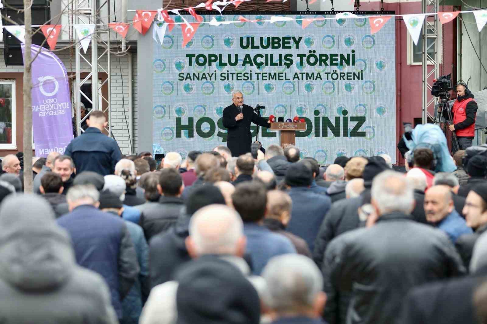 Ulubey il&ccedil;esine 5 yılda 117 milyon TL yatırım

