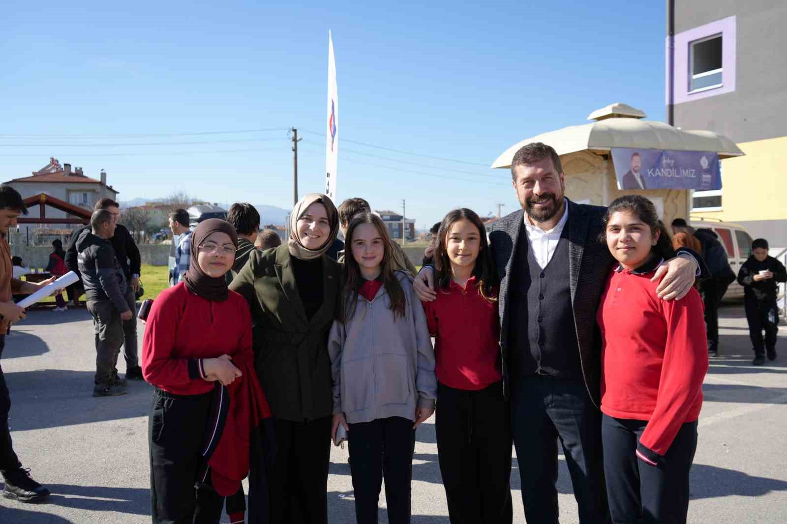 Sındırgıda Miraç Kandili’nde süt ikramı yapıldı