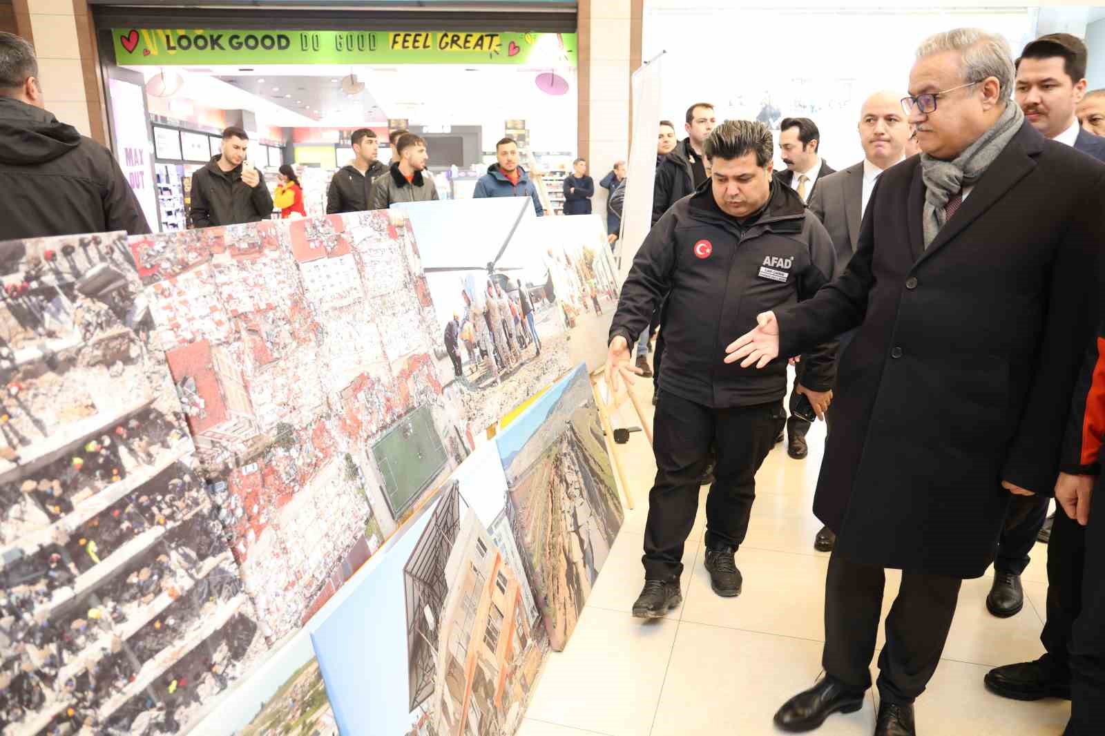 Ceylan Park AVM’de deprem sergisi