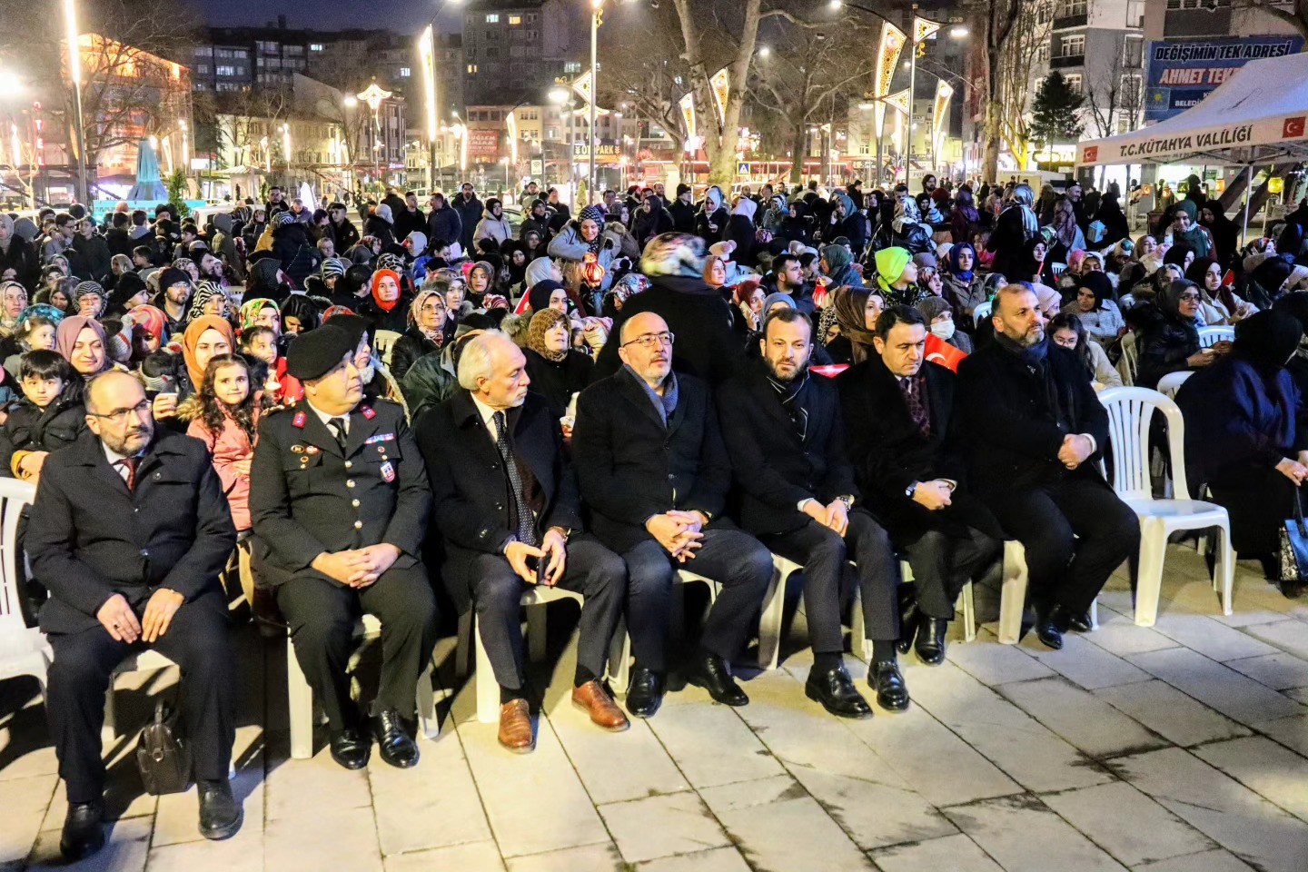 Kütahya’da miniklerden kandil programı