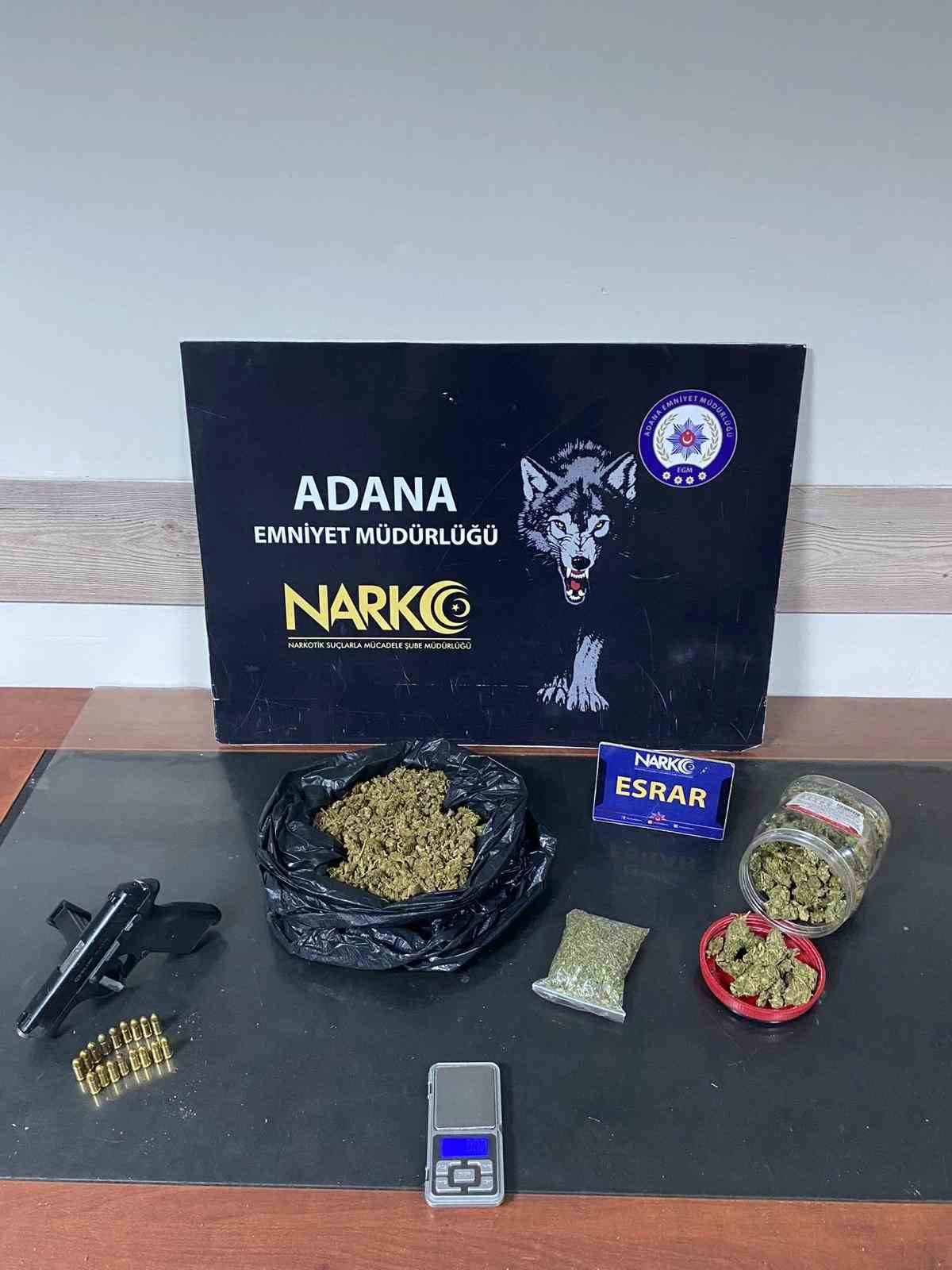 Adana’da 4 kilo metamfetamin ele geçirildi: 4 kişi tutuklandı
