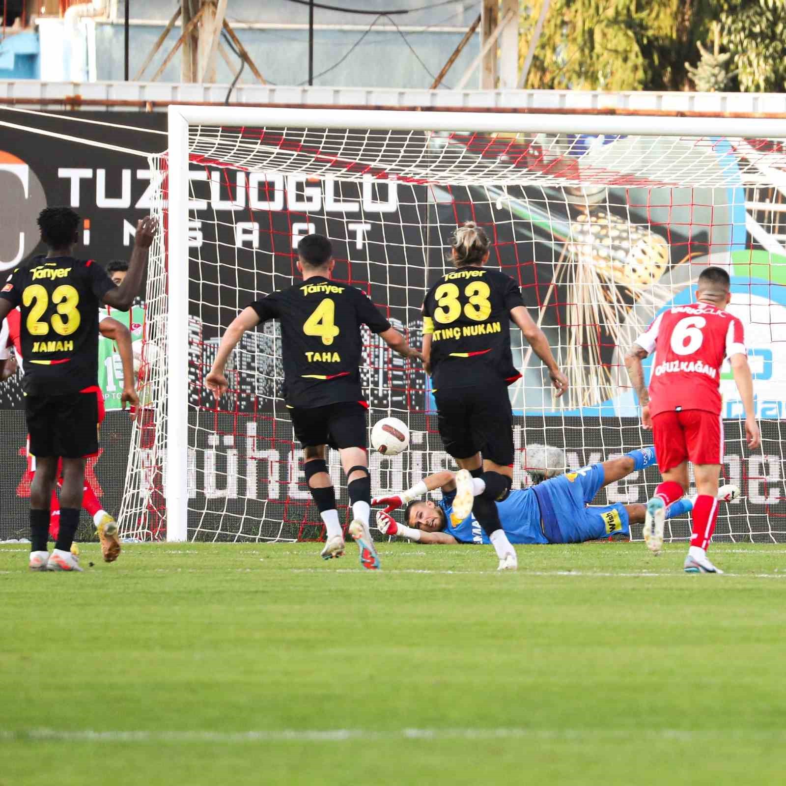 Göztepe, 5 maç sonra kalesini gole kapattı
