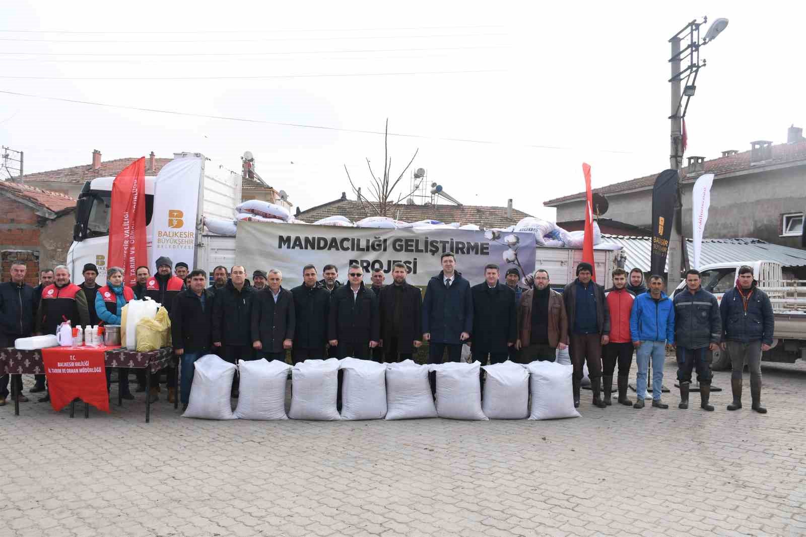 Balıkesir Büyükşehir’den manda yetiştiricilerine destek