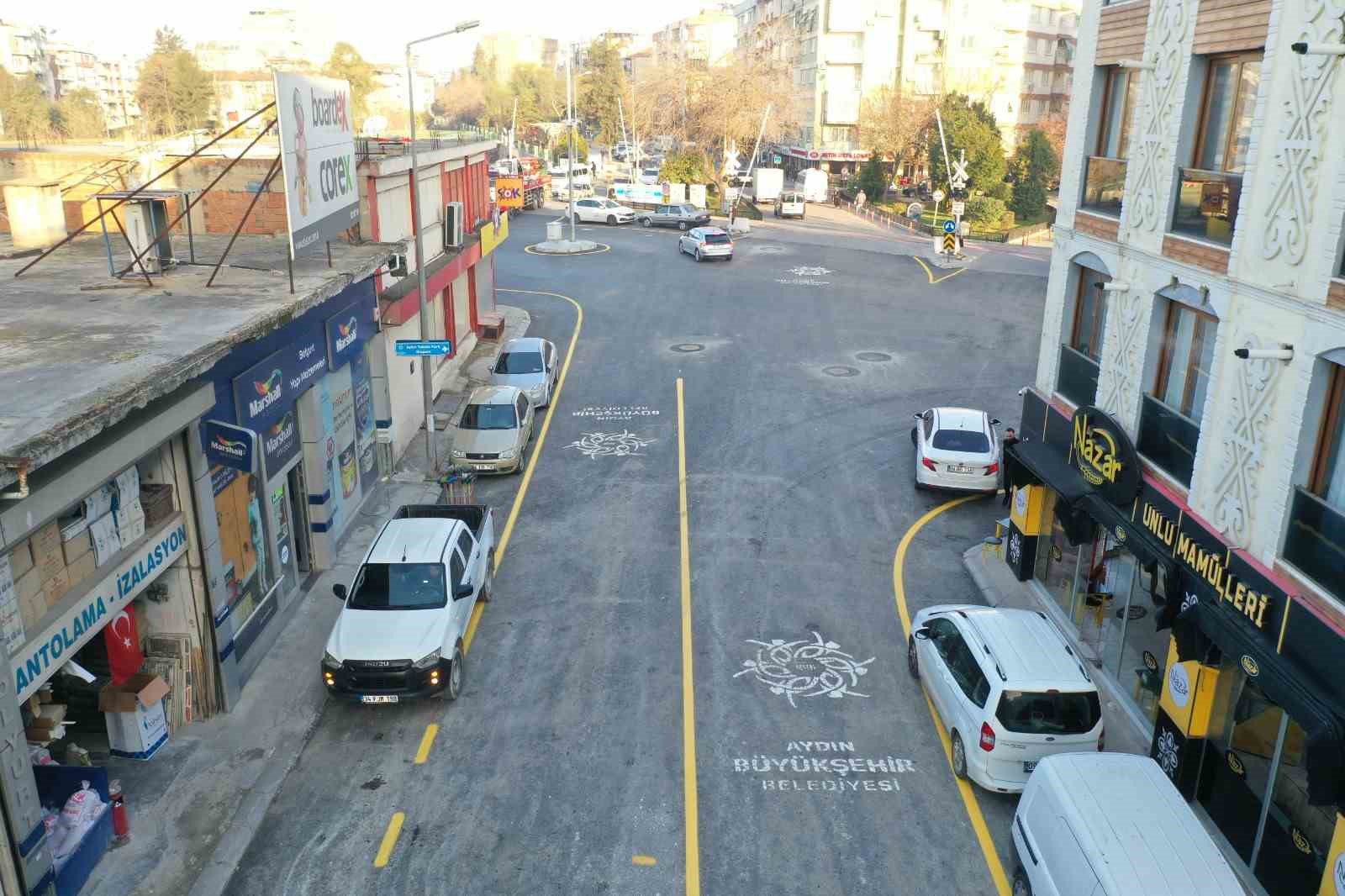Aydın Büyükşehir Belediyesi Sanayi Caddesi’nde çalışmalarını tamamladı