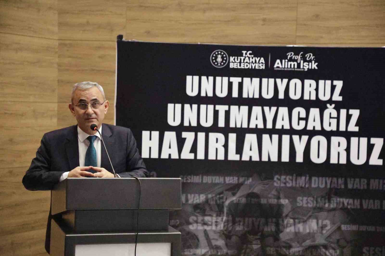 Başkan Alim Işık: "Daha dirençli bir Kütahya için çalışıyoruz"