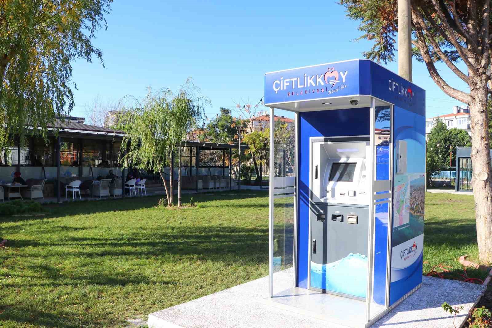 &Ccedil;iftlikk&ouml;y&rsquo;de akıllı vezneler hizmete girdi
