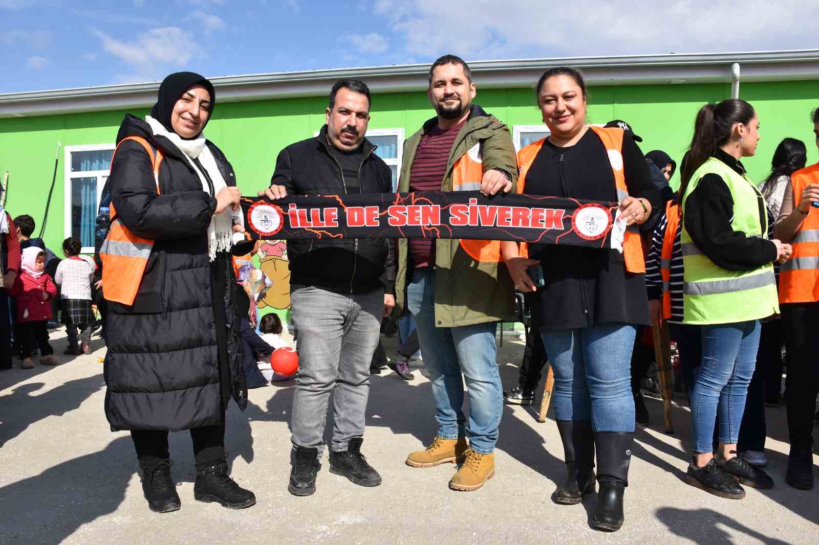(Özel) Depremin 1. Yıl dönümünde Siverekli STK’lar Adıyamanlı Depremzedeleri unutmadı