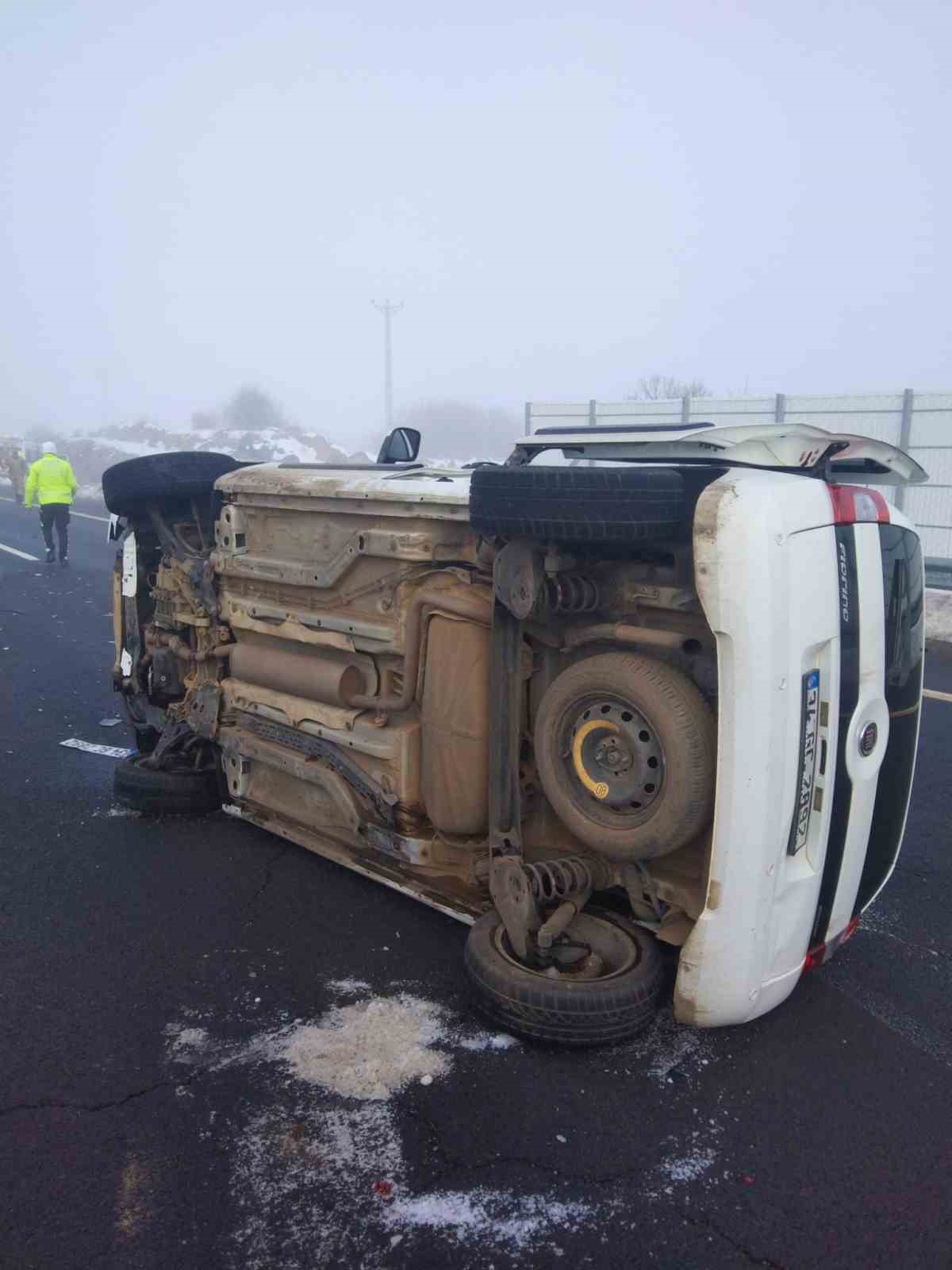 Bing&ouml;l&rsquo;de trafik kazası: 7 yaralı
